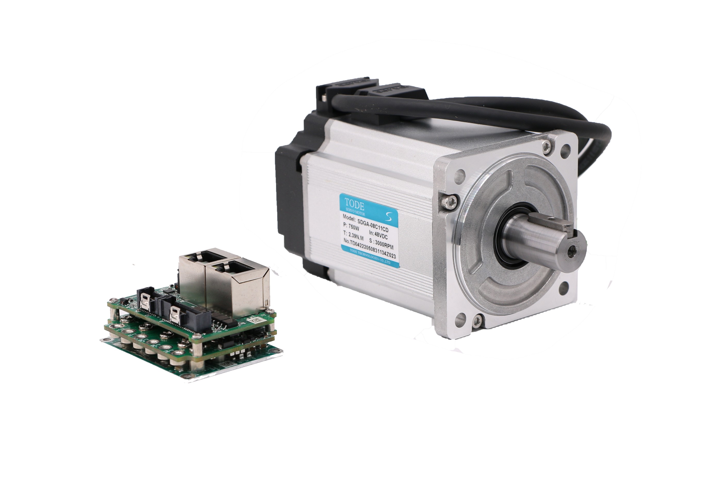 80法蘭750w絕對值直流伺服